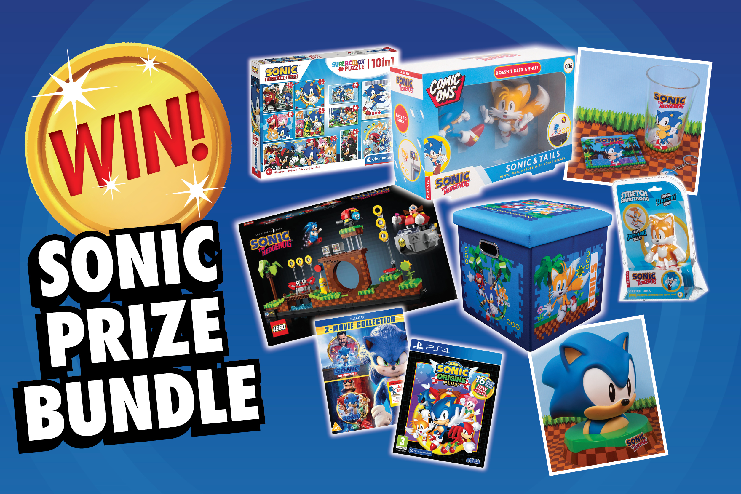 TOXIC #380: WIN! SONIC PRIZE BUNDLE